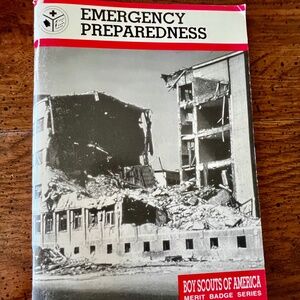 Vintage Boy Scouts of America, Merit Badge: EMERGENCY PREPAREDNESS 1997 Printing